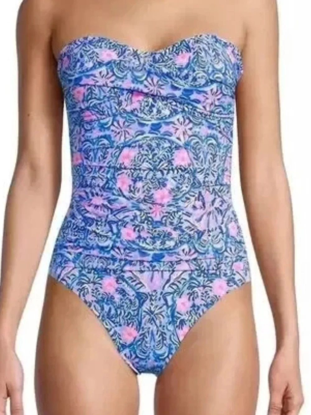 Lilly Pulitzer Layne Floral One Piece Bathing Suit